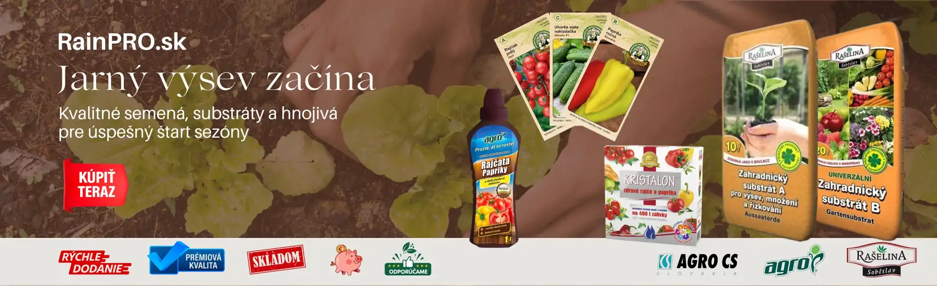 Jarný výsev začína 