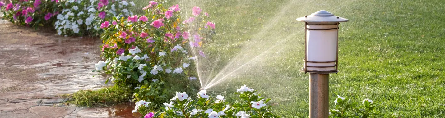 Zavlažovanie trávnika