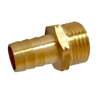 Hadičník s vonkajším závitom 1/2”x20 mm - mosadz