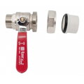 PPR guľový ventil 20-1/2" M - mosadz
