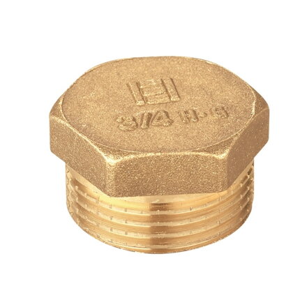 Mosadzná zátka 3/4" - PN10