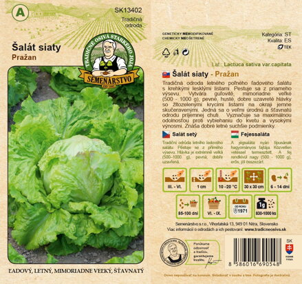 Šalát siaty PRAŽAN