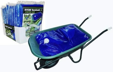 Vak na vodu 80 L do korby fúrika, s ružicou a protišmykovou podložkou