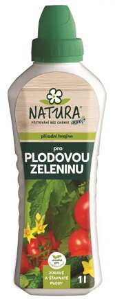 Hnojivo kvapalné na PLODOVÚ ZELENINU 1 L /Natura/