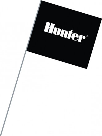 Vytyčovacia zástavka Hunter ČIERNA