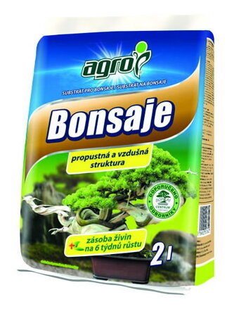 Substrát pre BONSAJE 2 L /Agro/
