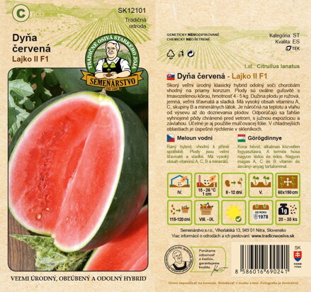 Melón / Dyňa červená  LAJKO II F1