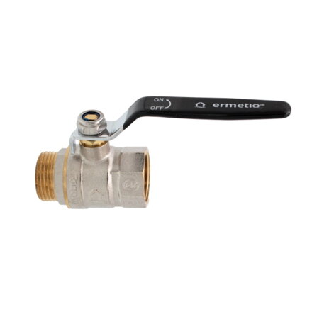 Guľový ventil 3/4" MF, páka - PN40