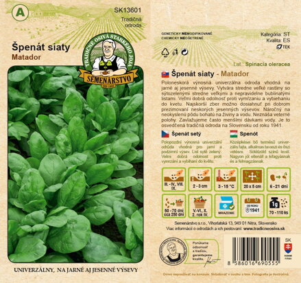 Špenát siaty MATADOR