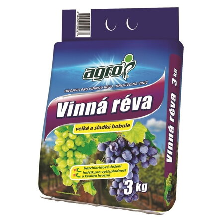 Hnojivo pre VINNÁ RÉVA (vinič) 3 kg /Agro/