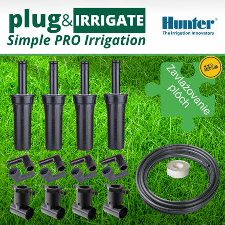 Hunter PRO-Spray 04M – závlahový set 4×