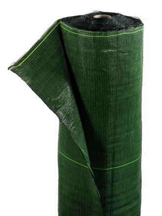 Tkaná textília ZELOTEX UV 99 g/m2 čiernozelená 1,62 x 100 m mulčovacia