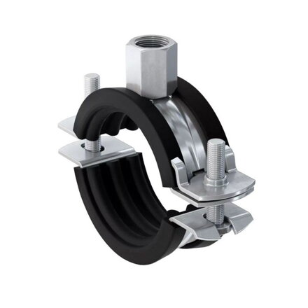 Objímka s gumou dvojskrutková M8 47-53 mm (6/4")