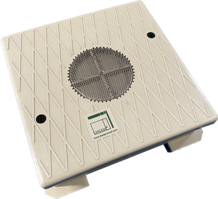 KSE-10 kontrolná šachta  štvorcová pre zelené strechy