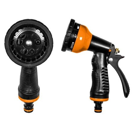 Zavlažovacia kovová pištoľ - 9 funkcií