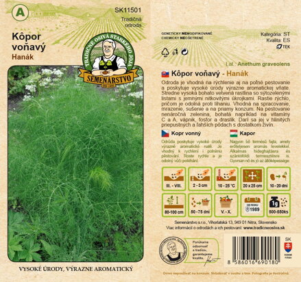 Kôpor voňavý HANÁK