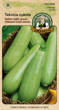 Tekvica, cuketa TALIANSKÁ SVETLO ZELENÁ