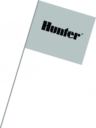 Vytyčovacia zástavka Hunter STRIEBORNÁ