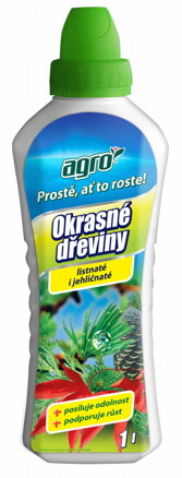 Hnojivo kvapalné na OKRASNÉ DREVINY 1 L /Agro/