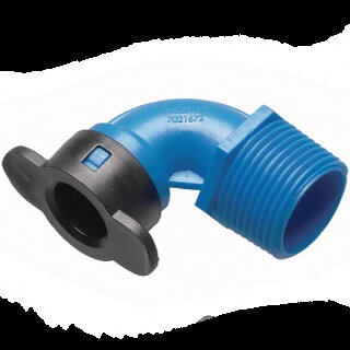 Závitové koleno Blu-lock 1/2“