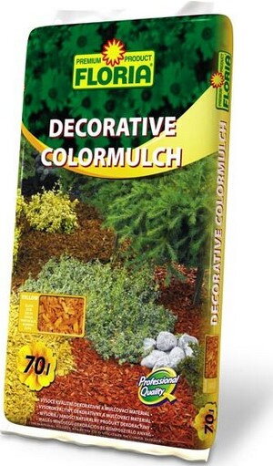 Dekoračná štiepka ŽLTÁ 70 L / Floria/