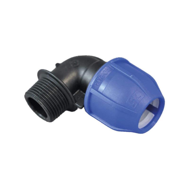 Koleno s vonkajším závitom 16x1/2” - PN16