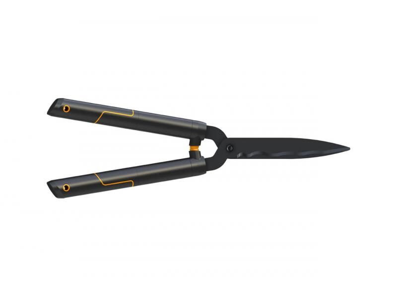 Nožnice na živý plot s vlnitým ostrím FISKARS SingleStep HS22