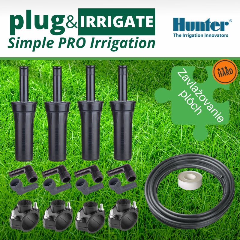 Hunter PRO-Spray 04H – závlahový set 4×