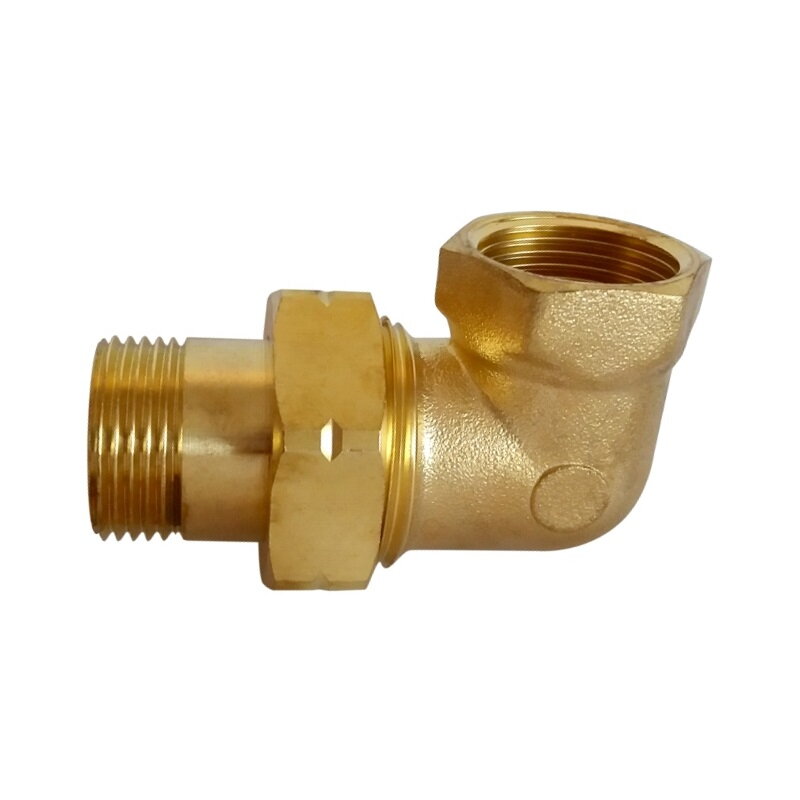 Šróbenie rohové 3/8” MF - mosadz