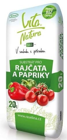 Substrát na PARADAJKY a PAPRIKY 20 L /Vita Natura/