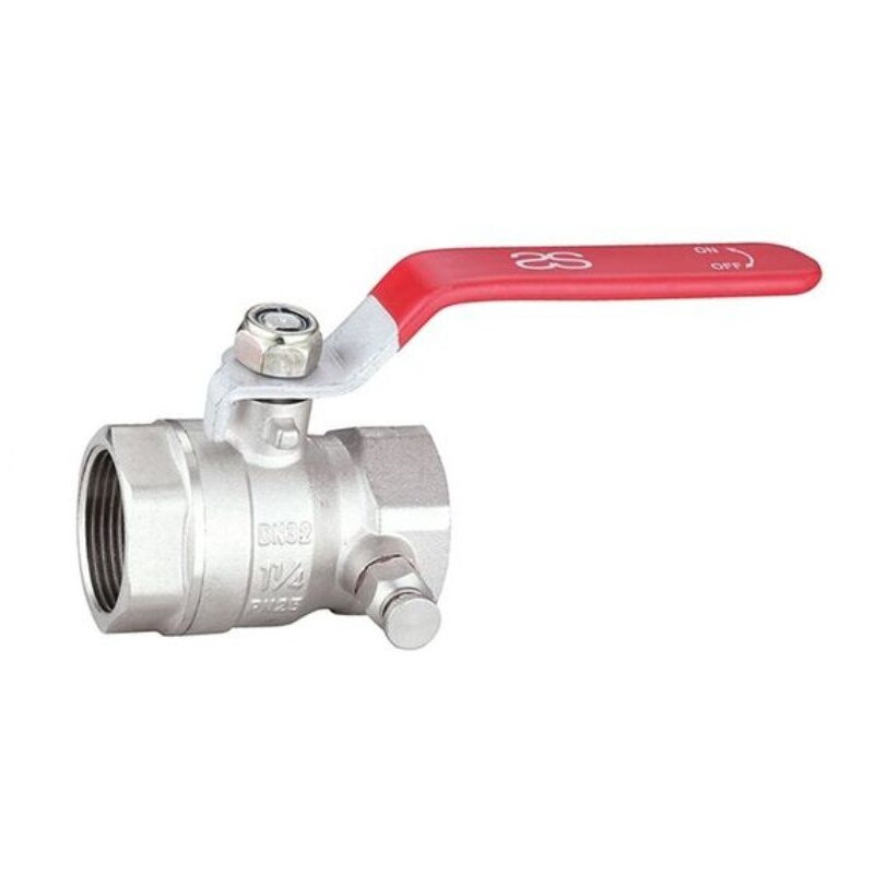 Guľový ventil s odvodnením 2“