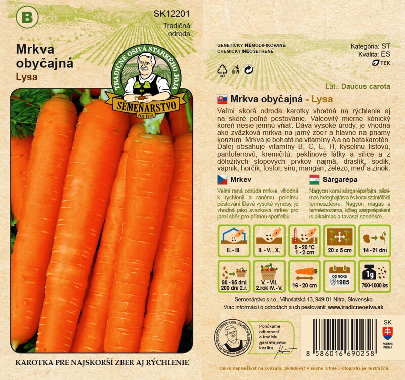 Mrkva obyčajná LYSA