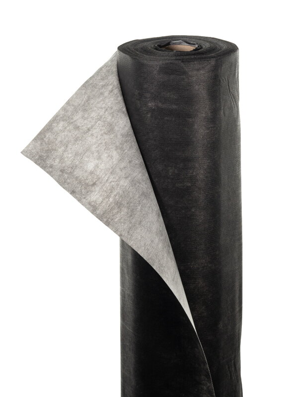 Netkaná textília ZELOTEX UV 68 g/m2 čiernobiela 1,6 x 50 m mulčovacia