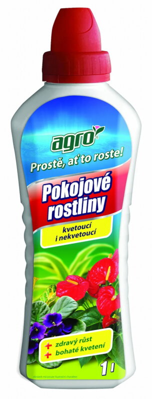 Hnojivo kvapalné na IZBOVÉ RASTLINY 1 L /Agro/