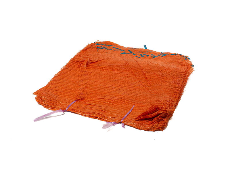 Vrece rašlové ŠTANDARD 10/15 kg tmavooranžové 42 X 60 cm Typ balenia: zväzok, Množstvo v balení: 100 ks (zväzok)