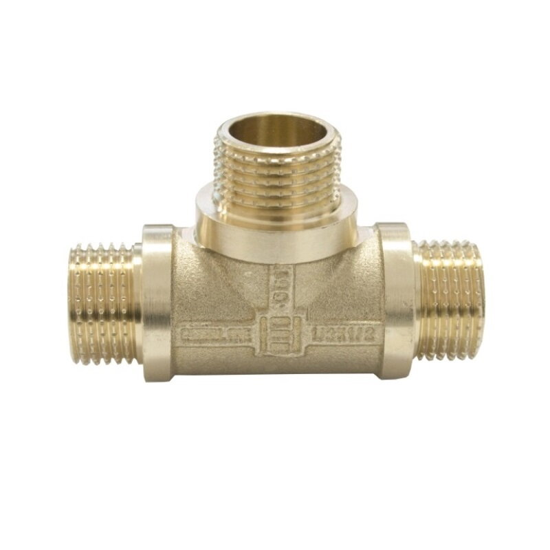 Mosadzný T-kus 3x1/2" (vonk. závit) - PN10