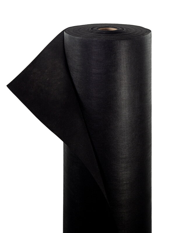 Netkaná textília ZELOTEX UV 100 g/m2 čierna 1,6 x 100 m mulčovacia