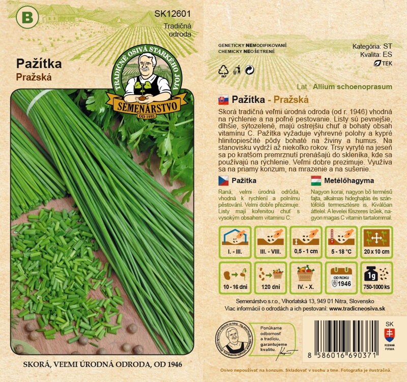 Pažítka  PRAŽSKÁ