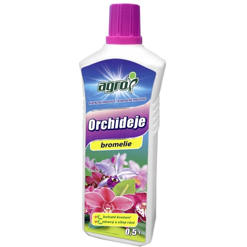 Hnojivo kvapalné na ORCHIDEJE 0,5 L /Agro/
