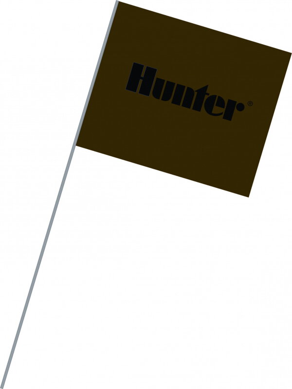 Vytyčovacia zástavka Hunter HNEDÁ