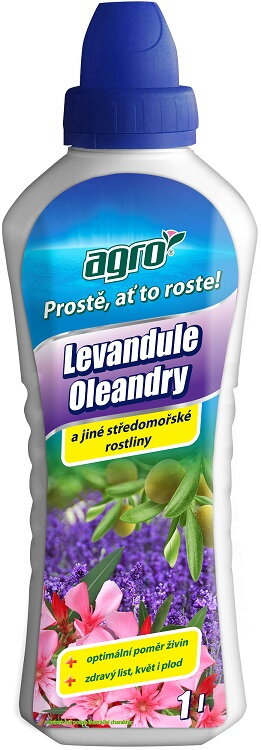Hnojivo kvapalné na LEVANDULE, OLEANDRE 1 L /Agro/