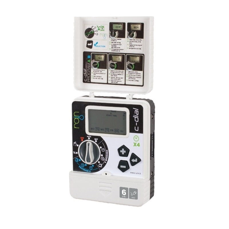 Vnútorná riadiaca jednotka Rain C-Dial 6 PRO 24 VAC
