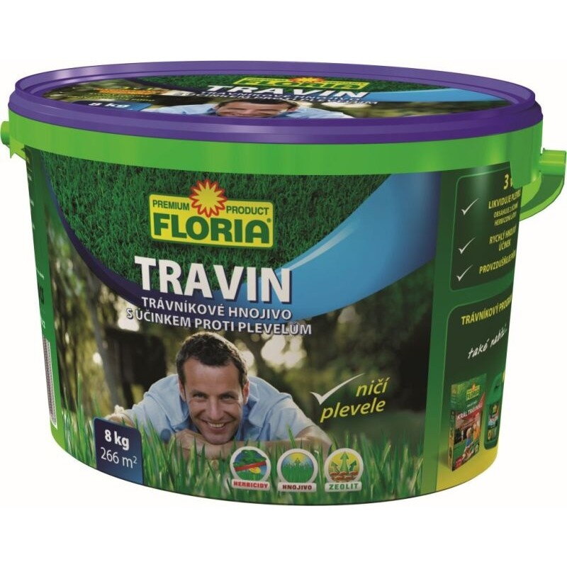 Travin s účinkom proti burinám 4 kg /Floria/