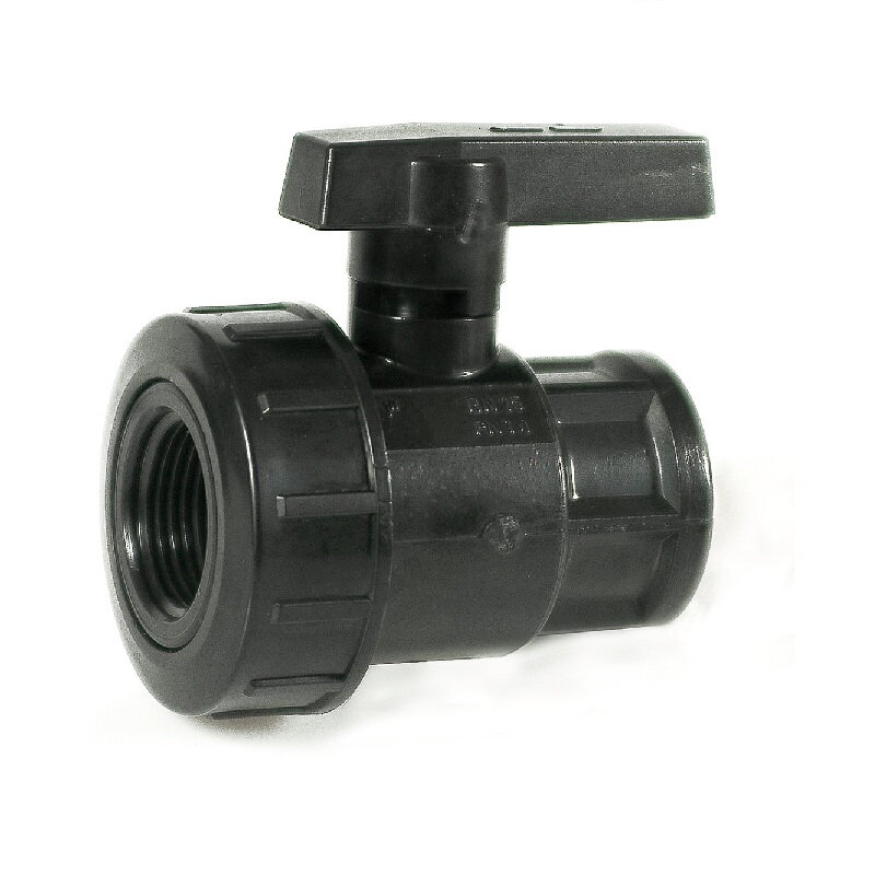 Plastový guľový ventil 3FF 1”x1”