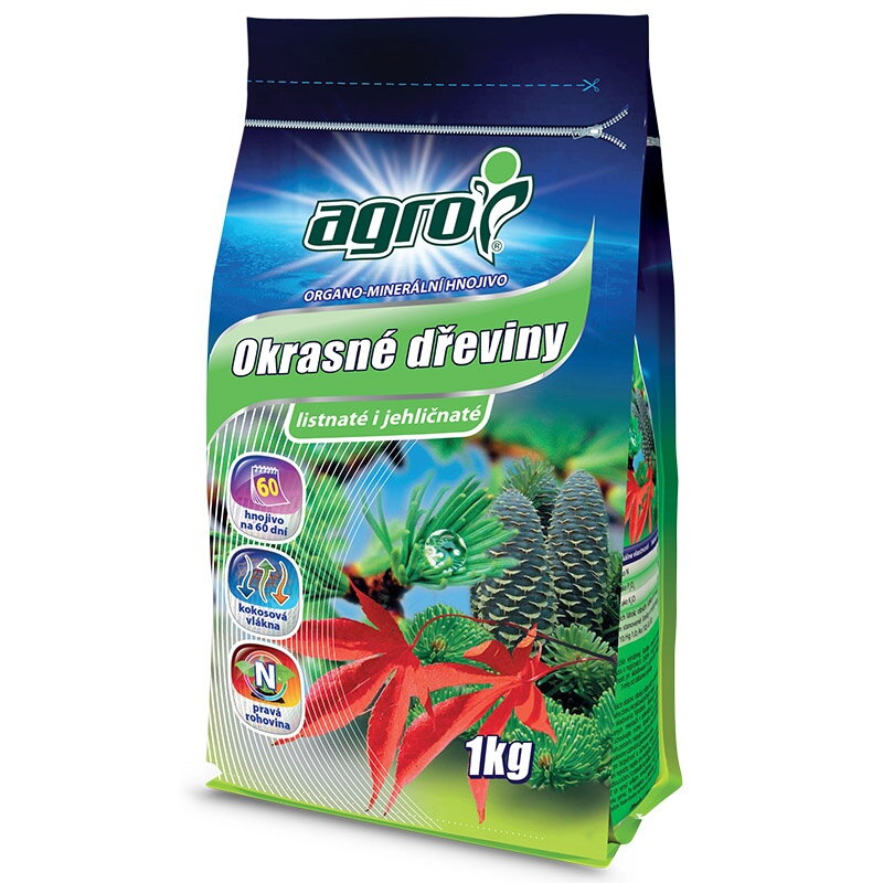 Hnojivo na OKRASNÉ DREVINY 1 kg /Agro/