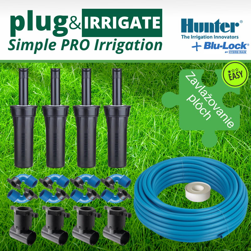 Hunter PRO-Spray 04E – závlahový set 4×