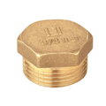 Zátka 3/8" - mosadz