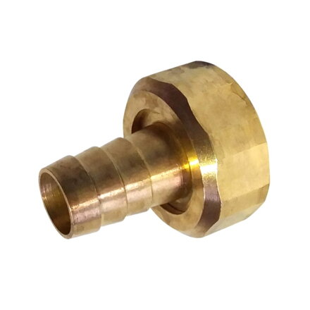 Hadičník s prevlačnou maticou 1/2”x14 mm - mosadz