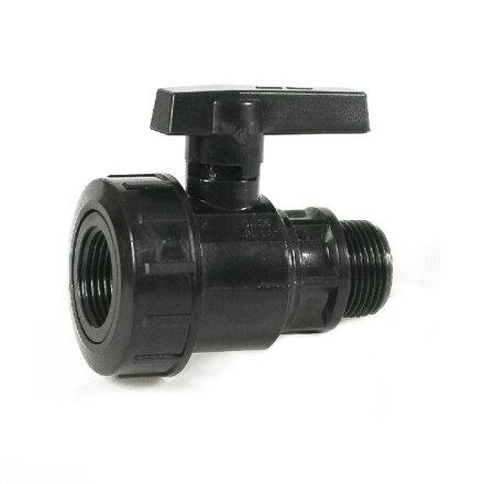 Plastový guľový ventil 3MF 6/4”x6/4”