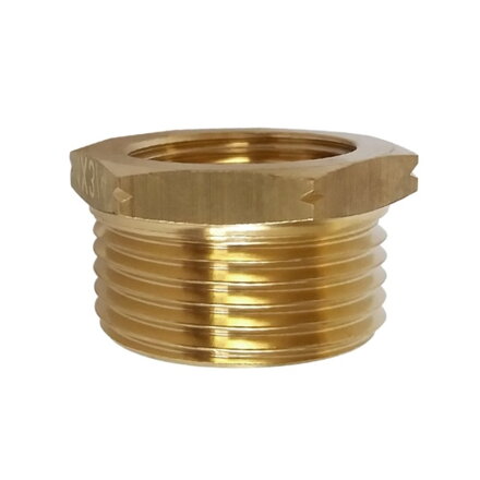 Redukcia 3/4”x1/4” - mosadz